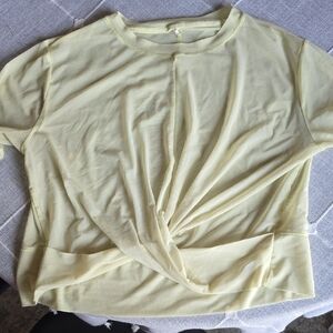 Light Yellow Women's Top